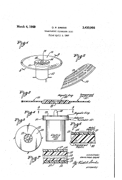 Transparent Recording Disc- March 4th, 1969 - Google Patents